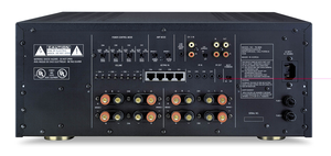 PA 4000 - Black - 8-Channel Power Amplifier (45 watts x 8 + 100 watts x 2 | 45 watts x 4 + 100 watts x 4) - Back
